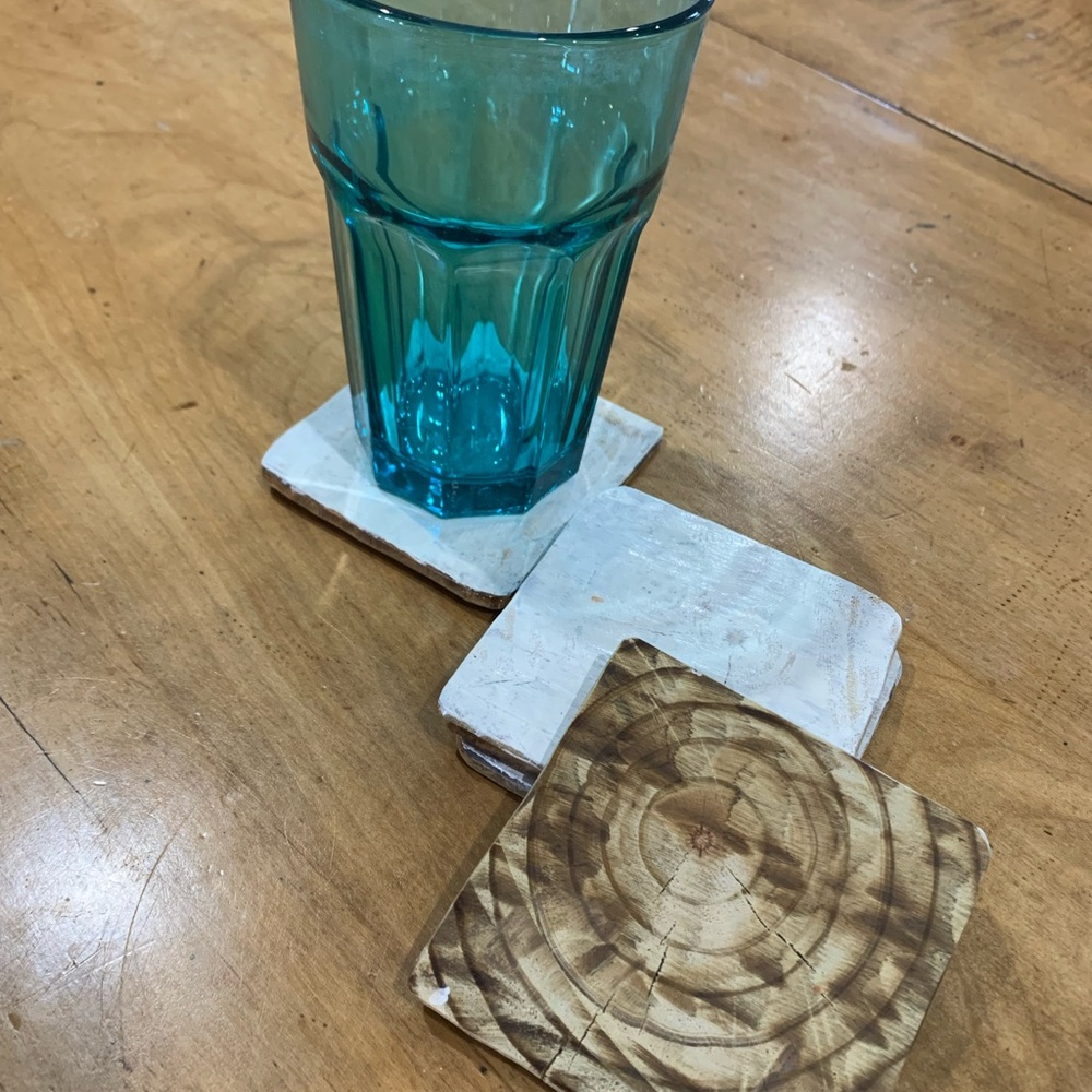 Wooden Coasters Set